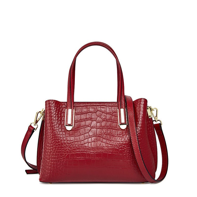 Temperament Fashion Leather Shoulder Bag - AGB LuxeDrop